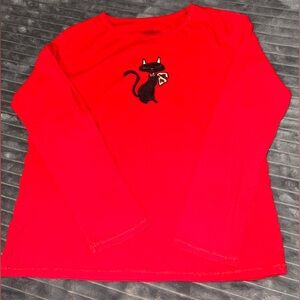 Women’s long sleeve-Size XL-Red